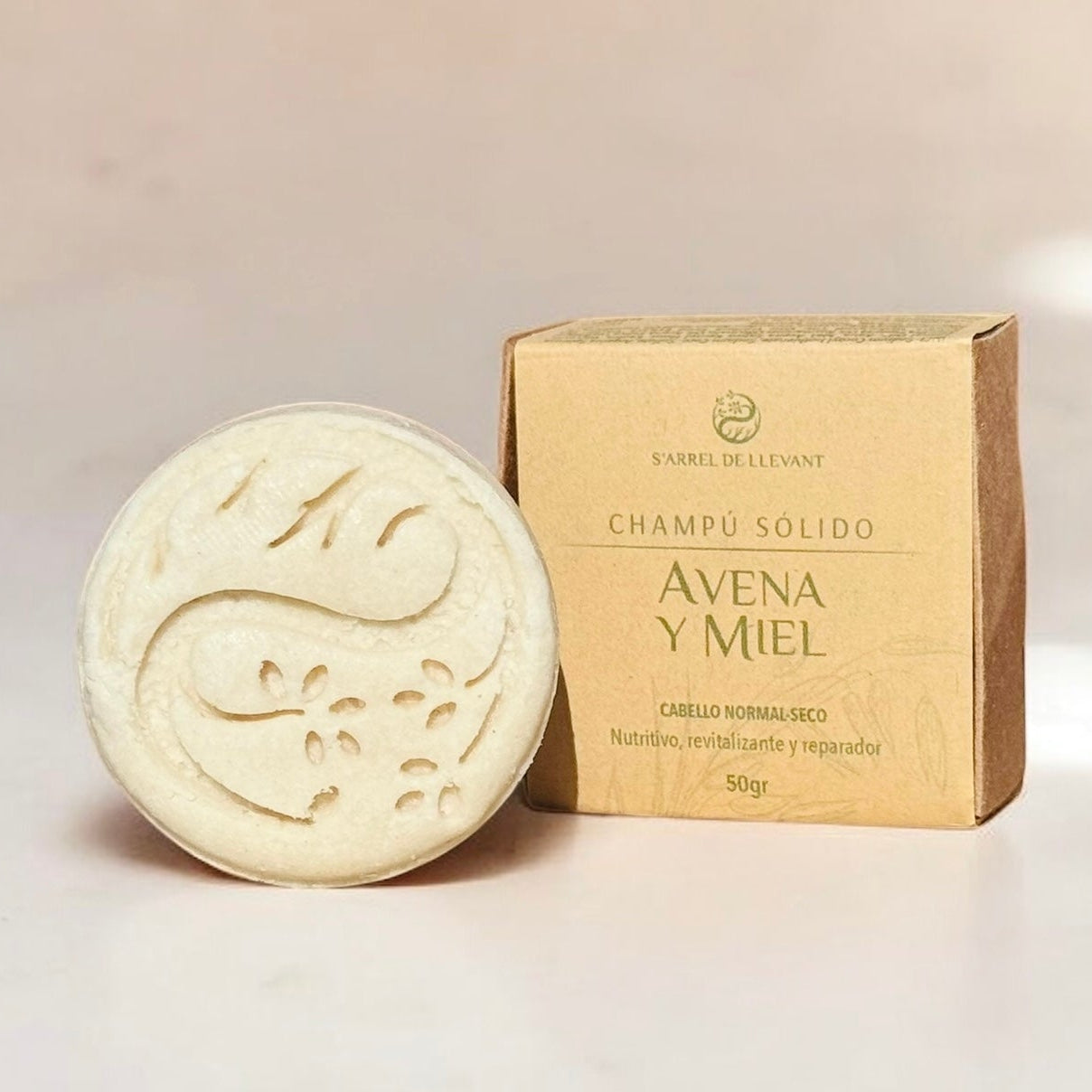 Champú sólido Avena y miel