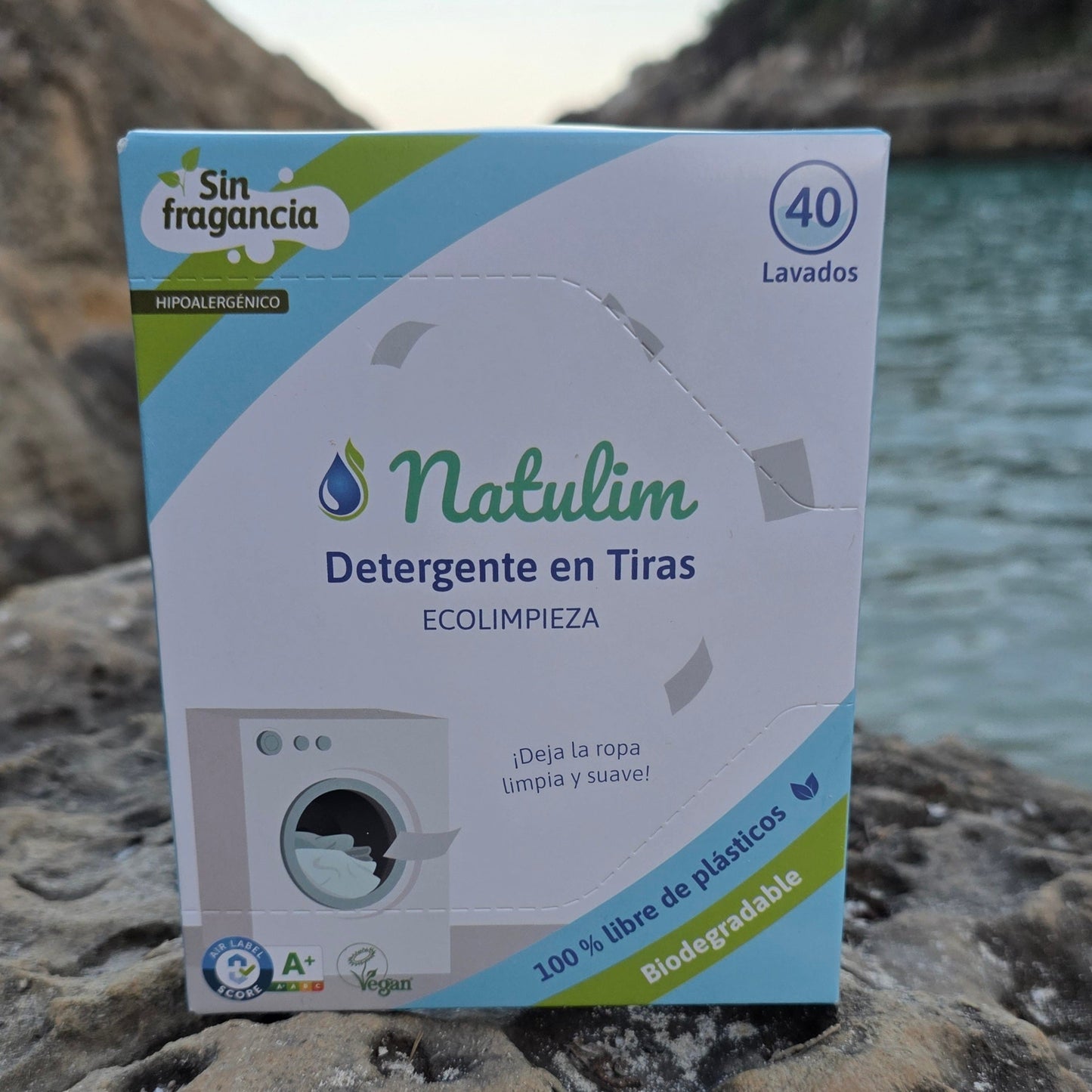 Eco-Tiras de Detergente - 40 lavados
