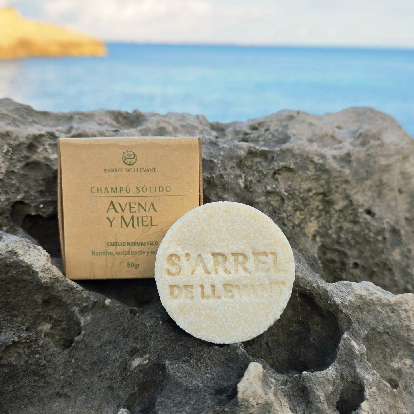 Champú sólido Avena y miel
