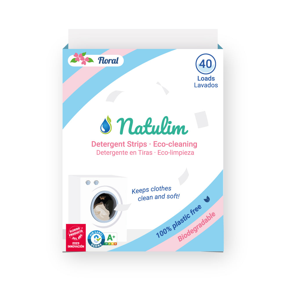 Eco-Tiras de Detergente - 40 lavados